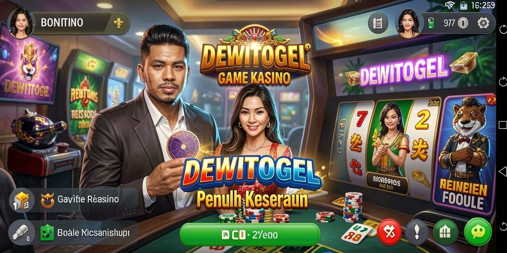 Tampilan gameplay seru dan interaktif dari DEWITOGEL.