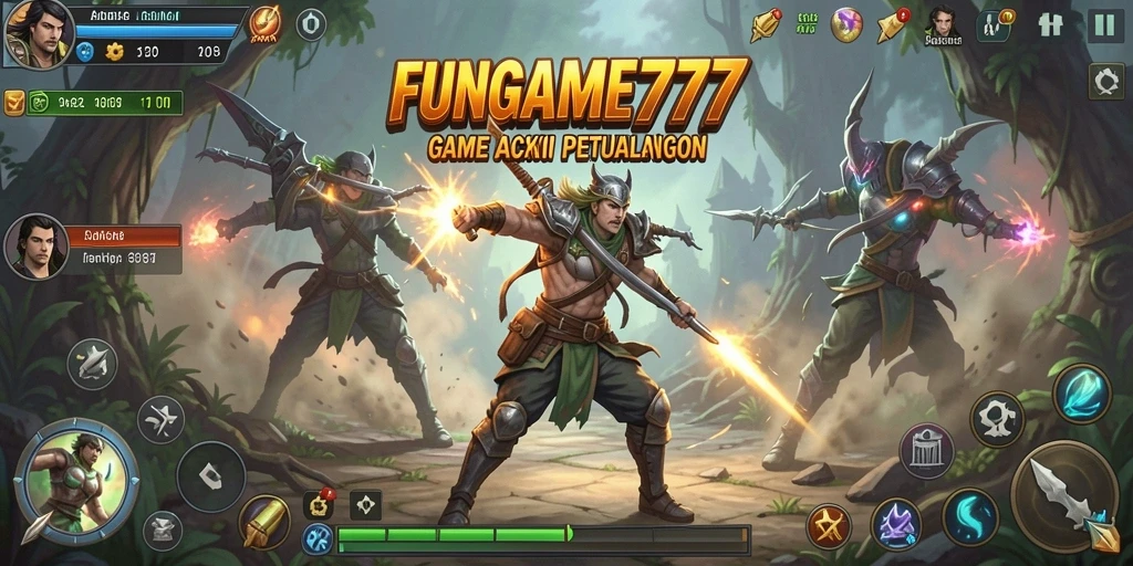 Tangkapan layar dari gameplay seru FUNGame777 yang penuh aksi.