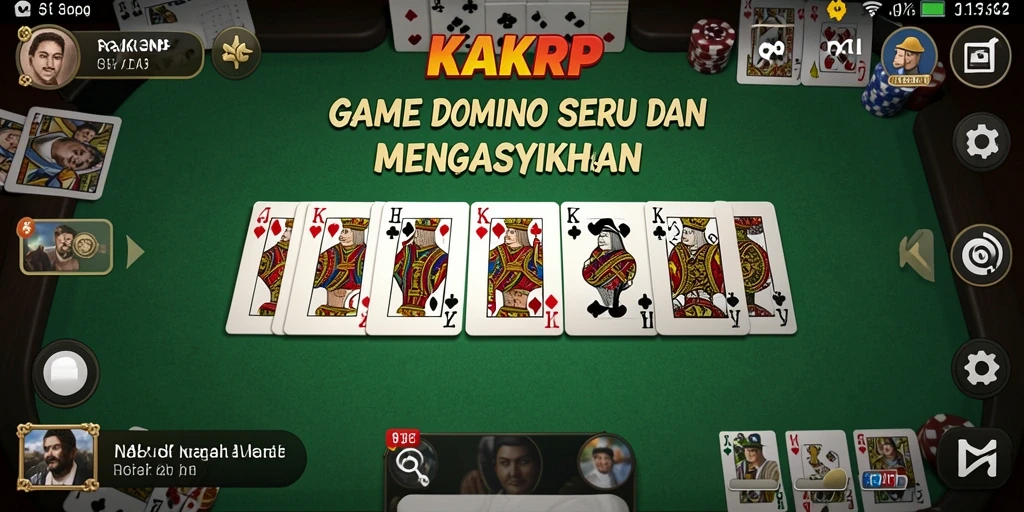 Tampilan gameplay KAKRP yang menarik dan interaktif.
