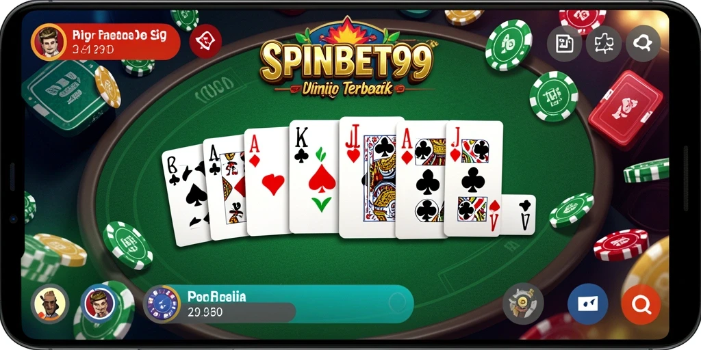 Tangkapan layar SPINBET99 menampilkan gameplay Domino yang seru.